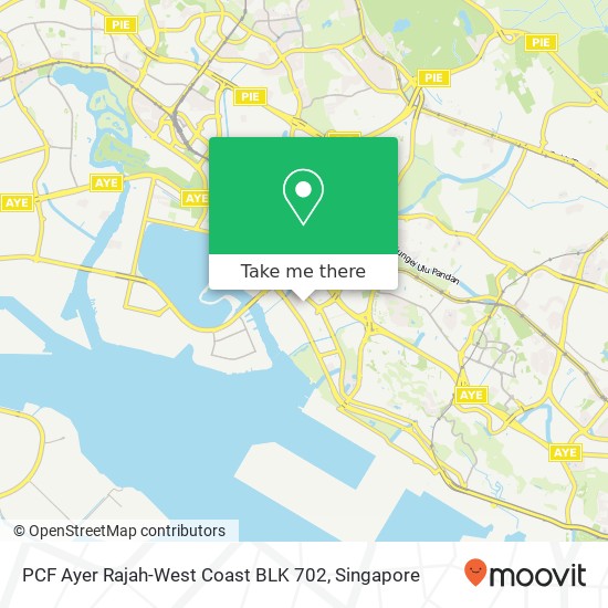 PCF Ayer Rajah-West Coast BLK 702地图