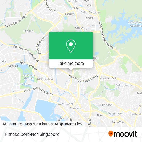 Fitness Core-Ner map