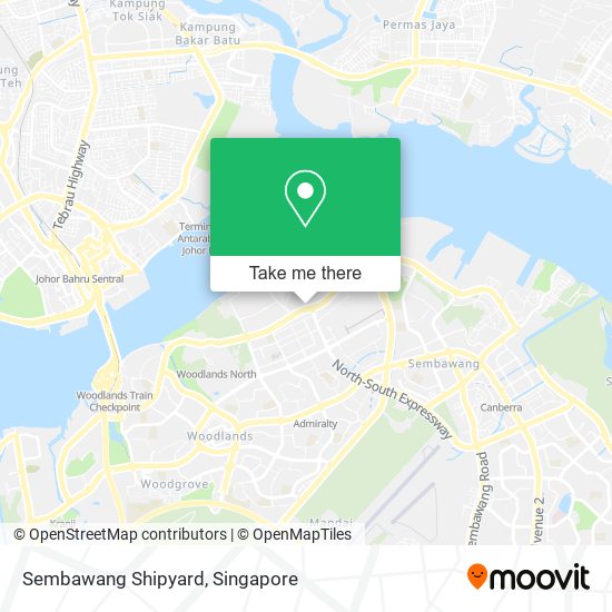 Sembawang Shipyard map
