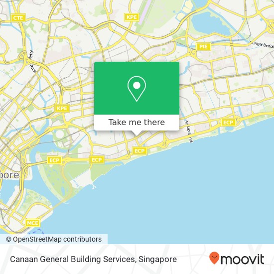 Canaan General Building Services map