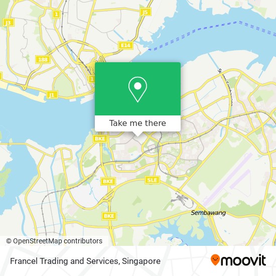 Francel Trading and Services map