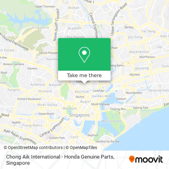 Chong Aik International - Honda Genuine Parts地图