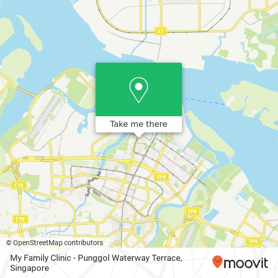 My Family Clinic - Punggol Waterway Terrace map