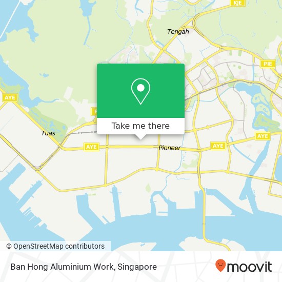 Ban Hong Aluminium Work map