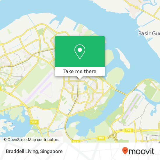 Braddell Living map