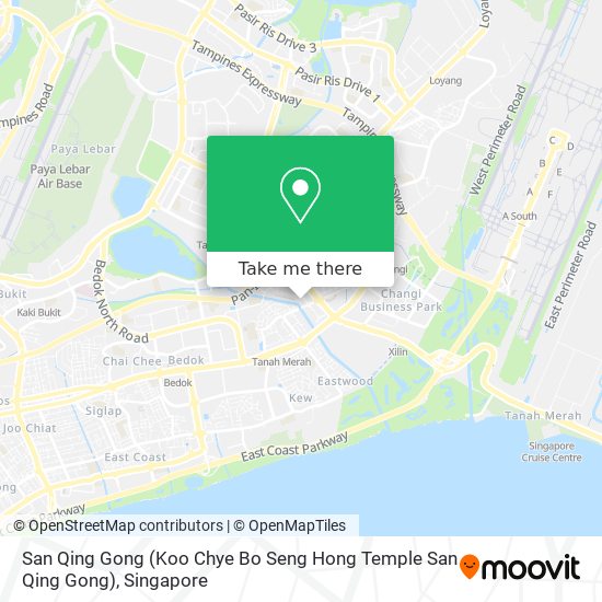 San Qing Gong (Koo Chye Bo Seng Hong Temple San Qing Gong)地图