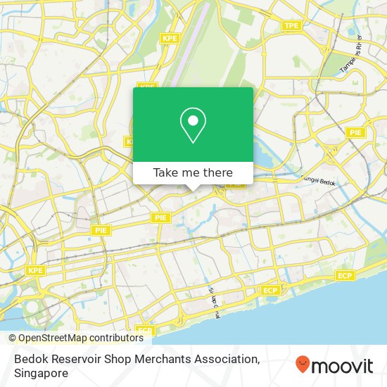 Bedok Reservoir Shop Merchants Association地图
