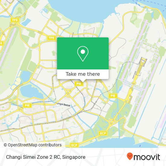 Changi Simei Zone 2 RC map