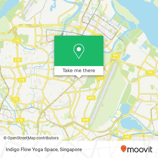 Indigo Flow Yoga Space map