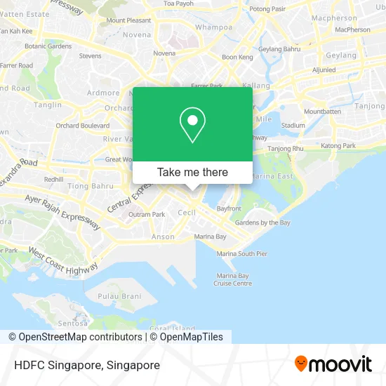 HDFC Singapore地图