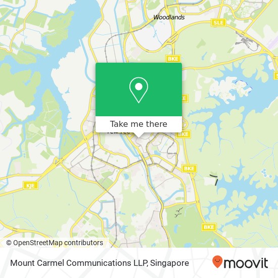 Mount Carmel Communications LLP map