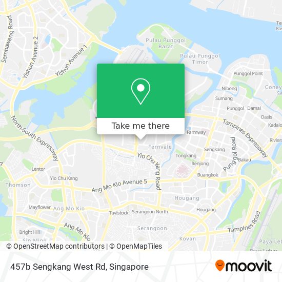 457b Sengkang West Rd map