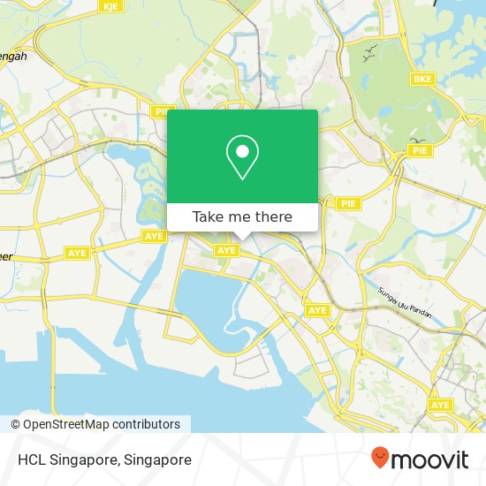 HCL Singapore map