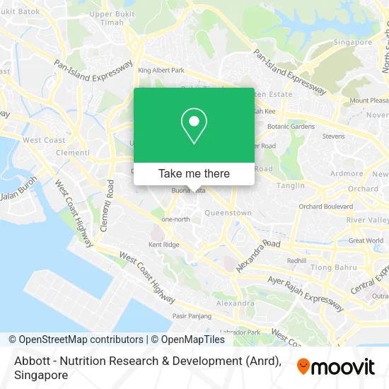 Abbott - Nutrition Research & Development (Anrd) map