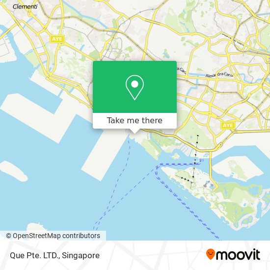 Que Pte. LTD. map