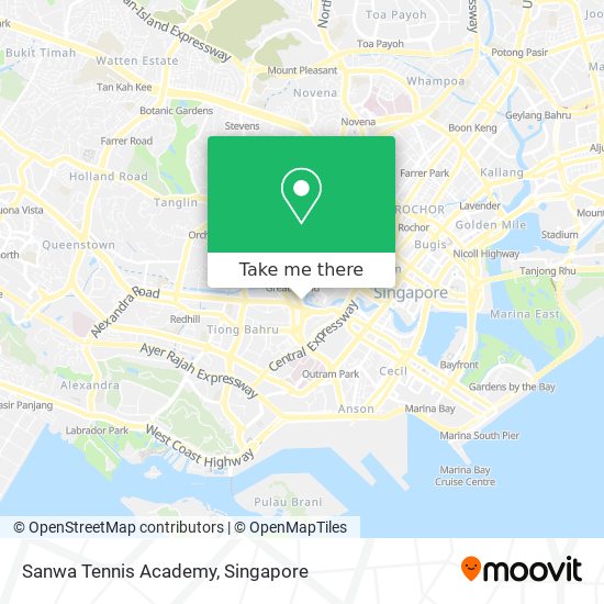 Sanwa Tennis Academy地图