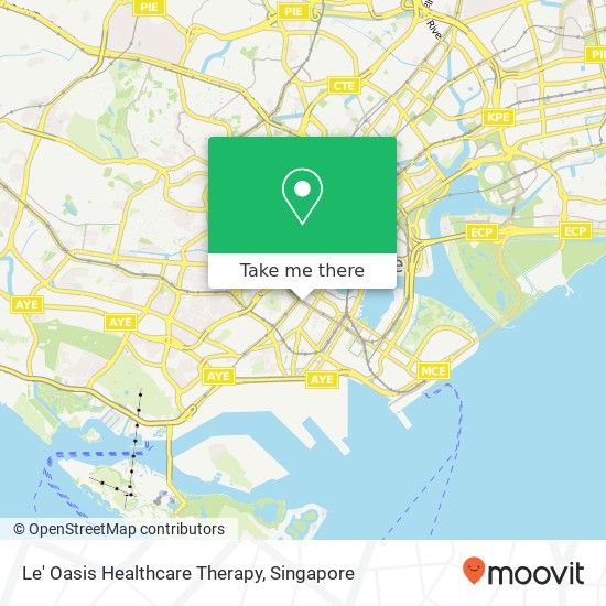 Le' Oasis Healthcare Therapy map