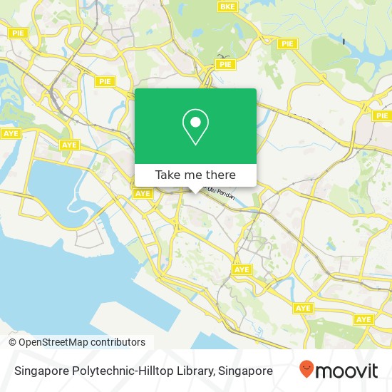 Singapore Polytechnic-Hilltop Library map