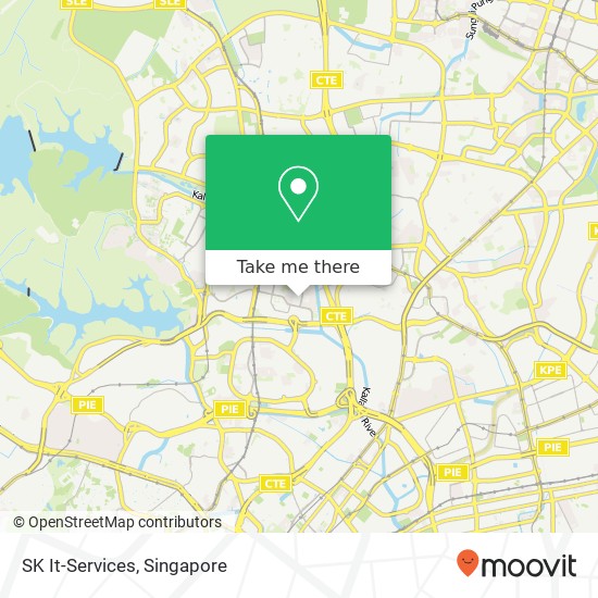 SK It-Services map