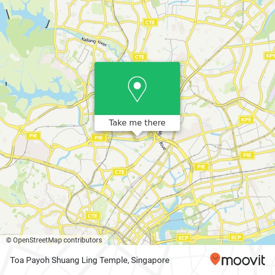 Toa Payoh Shuang Ling Temple map