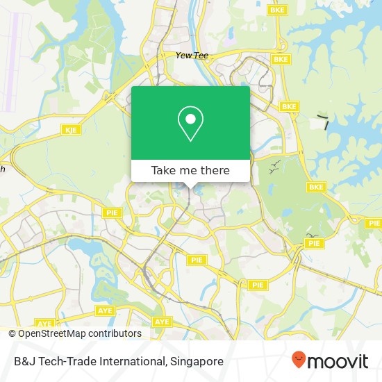 B&J Tech-Trade International map