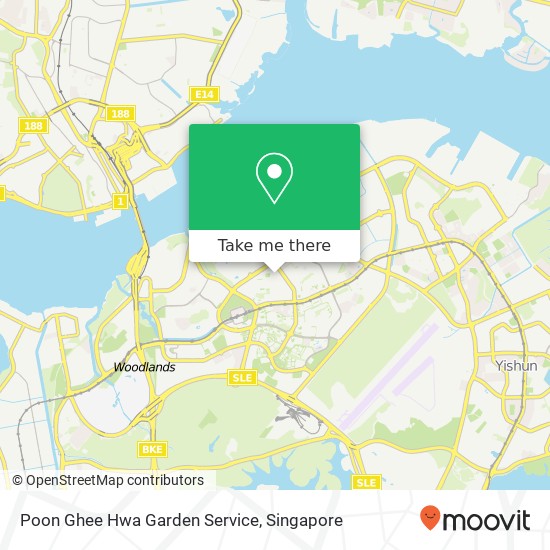 Poon Ghee Hwa Garden Service map