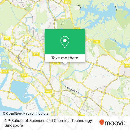 NP-School of Sciences and Chemical Technology map