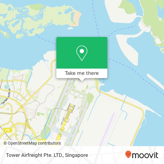 Tower Airfreight Pte. LTD. map