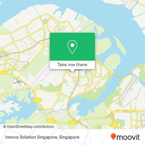 Innova Solution Singapore map