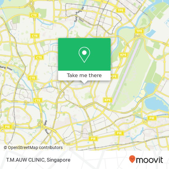 T.M.AUW CLINIC map