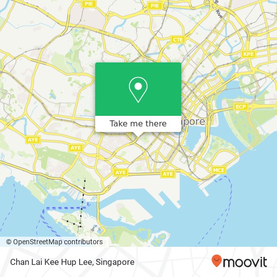 Chan Lai Kee Hup Lee map