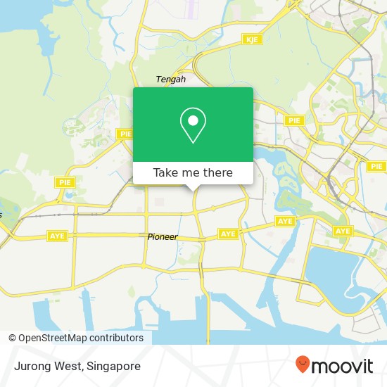 Jurong West map