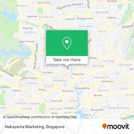 Nakayama Marketing map