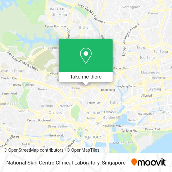 National Skin Centre Clinical Laboratory map