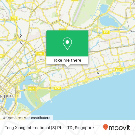 Teng Xiang International (S) Pte. LTD.地图