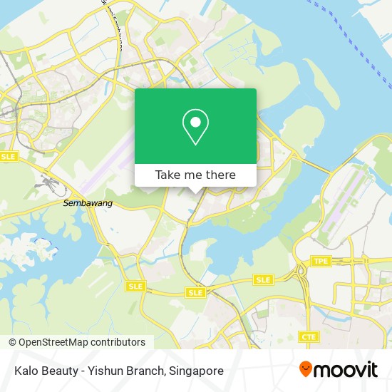 Kalo Beauty - Yishun Branch map