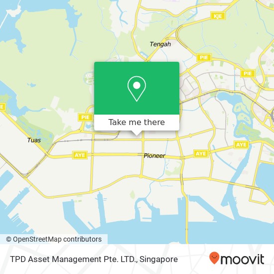 TPD Asset Management Pte. LTD. map