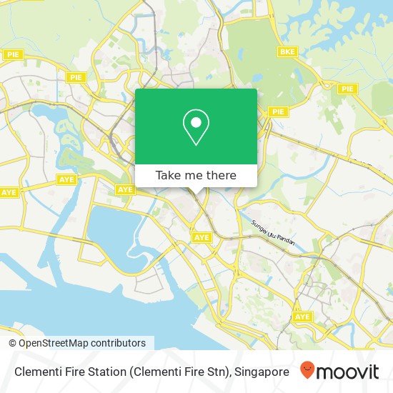 Clementi Fire Station (Clementi Fire Stn) map