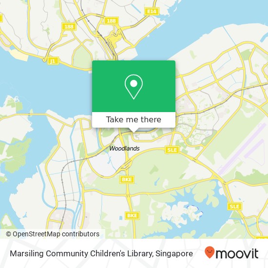 Marsiling Community Children's Library map