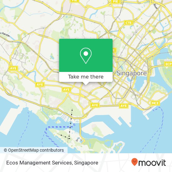 Ecos Management Services map