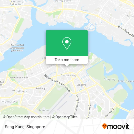 Seng Kang地图