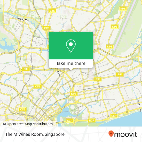 The M Wines Room地图