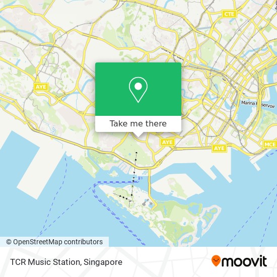 TCR Music Station map
