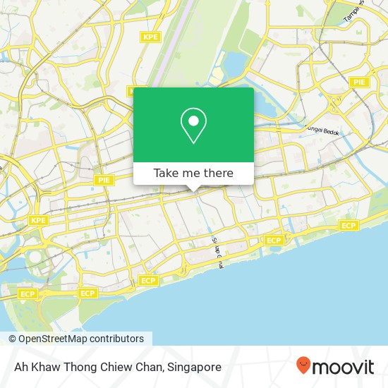 Ah Khaw Thong Chiew Chan map