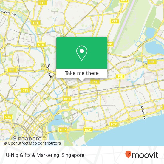 U-Niq Gifts & Marketing map