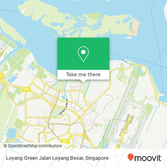 Loyang Green Jalan Loyang Besar map