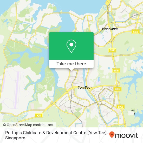 Pertapis Childcare & Development Centre (Yew Tee) map