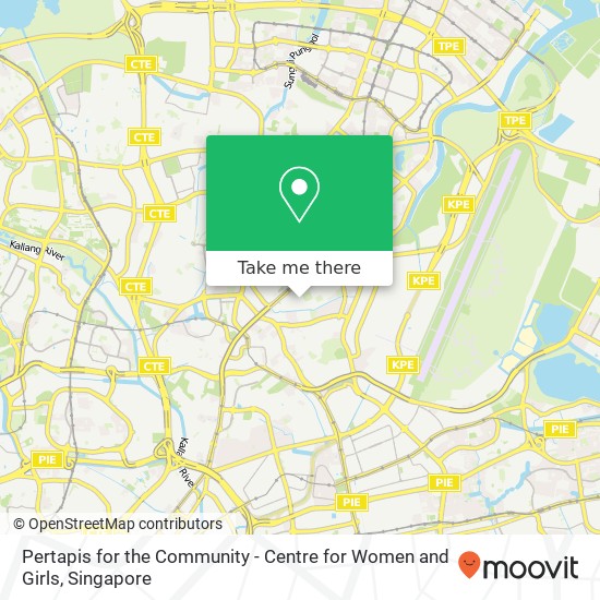 Pertapis for the Community - Centre for Women and Girls map