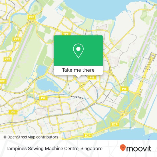 Tampines Sewing Machine Centre map