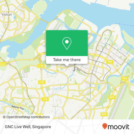 GNC Live Well地图